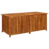 vidaXL Patio Storage Box 68.9"x31.5"x29.5" Solid Acacia Wood