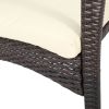 Finnish Outdoor Wicker Bistro Set