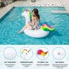 Large Unicorn Children's Inflatable Swimming Pool Float; Giant Swimming Pool Float; Swimming Pool Inflatable Amusement Facilities