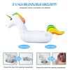 Large Unicorn Children's Inflatable Swimming Pool Float; Giant Swimming Pool Float; Swimming Pool Inflatable Amusement Facilities
