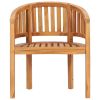 vidaXL Banana Chair Solid Teak Wood