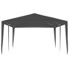 vidaXL Professional Party Tent 13.1'x19.7' Anthracite 0.3 oz/ftÂ¬â‰¤