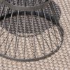 Fern Outdoor 16 Inch Iron Side Table Matte Black