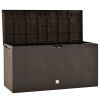 vidaXL Patio Storage Box Brown 44.9"x18.5"x23.6"
