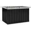 vidaXL Patio Storage Box Anthracite 42.9"x26.4"x25.6"