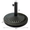 31.5 lbs Market Heavy-Duty Outdoor Stand Bronze Umbrella Base