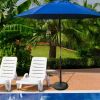 Patio Heavy-Duty Outdoor Stand 31.5 lbs Bronze Umbrella Base