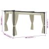 Gazebo 13.1'x9.8' Cream