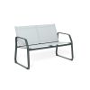 Upland 4 Pieces Patio Furniture Set Outdoor Furniture Set Textilene Bistro Set Modern Conversation Seating Group - JYZ3004F