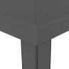 vidaXL Gazebo with Double Roof 9.8'x19.6' Anthracite