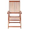 vidaXL Folding Patio Chairs 4 pcs Solid Acacia Wood
