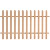 vidaXL Picket Fence WPC 78.7"x47.2"
