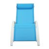 (Only for Pickup)Reclining Sun Lounger Set (Set of 2)