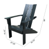 Wood Garden Outdoor Modern Patio Chair